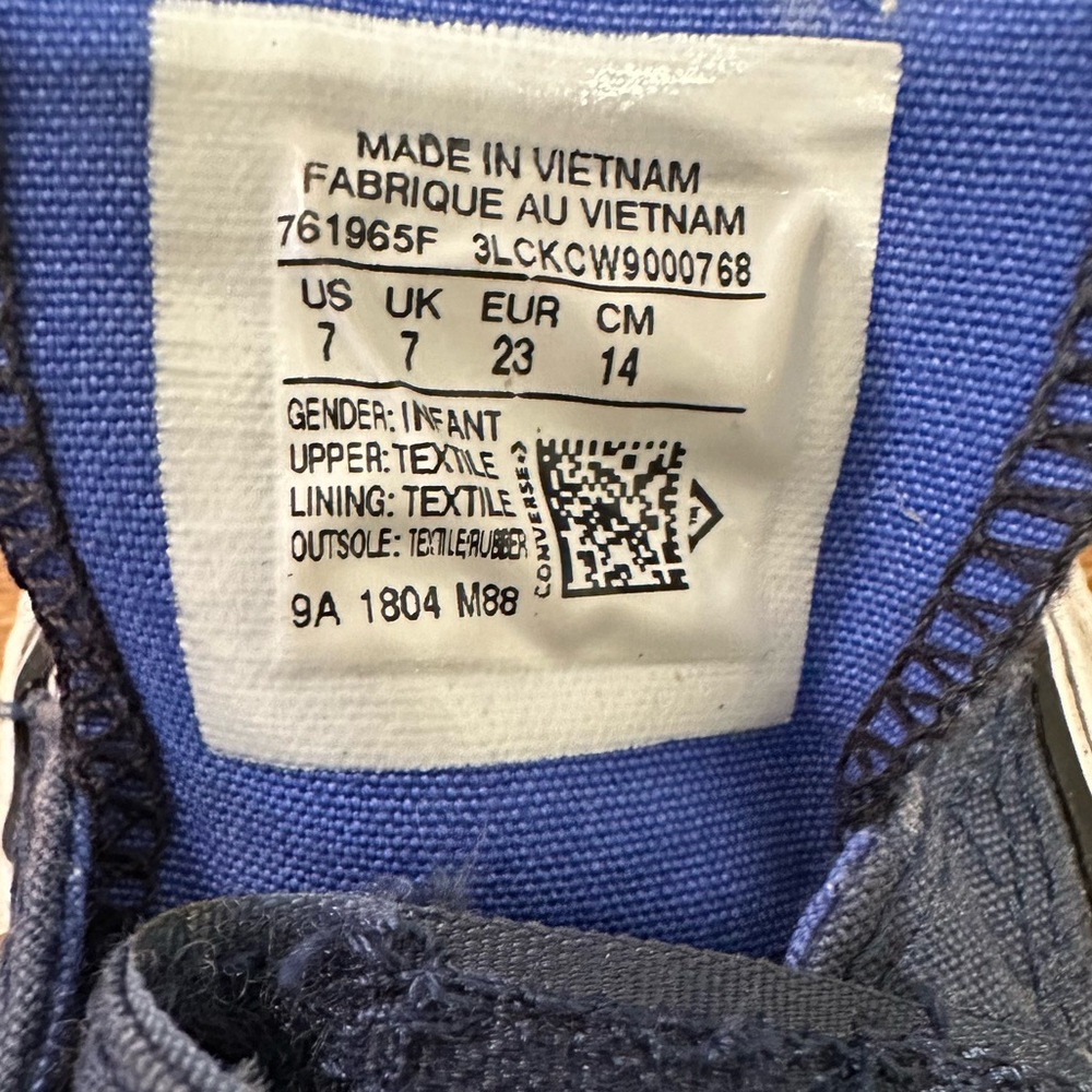 Toddler Converse Sneakers - Picture 2 of 3